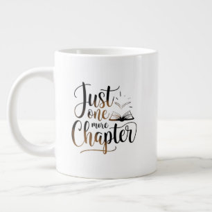 Caneca De Café Grande Apenas Mais Um Capítulo Extra Grande Mug - Excesso