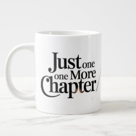 Caneca De Café Grande Apenas Mais Um Capítulo Extra Grande Mug - Excesso