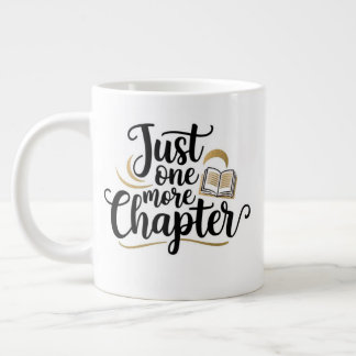 Caneca De Café Grande Apenas Mais Um Capítulo Extra Grande Mug - Excesso