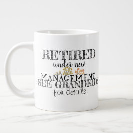 Caneca De Café Grande Aposentado
