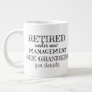 Caneca De Café Grande Aposentado