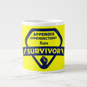 Caneca De Café Grande Appendectomia de Cirurgia de Remoção de Apêndice E