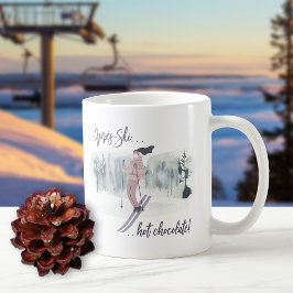 Caneca De Café Grande Apres-Ski Chocolate Quente para Ela