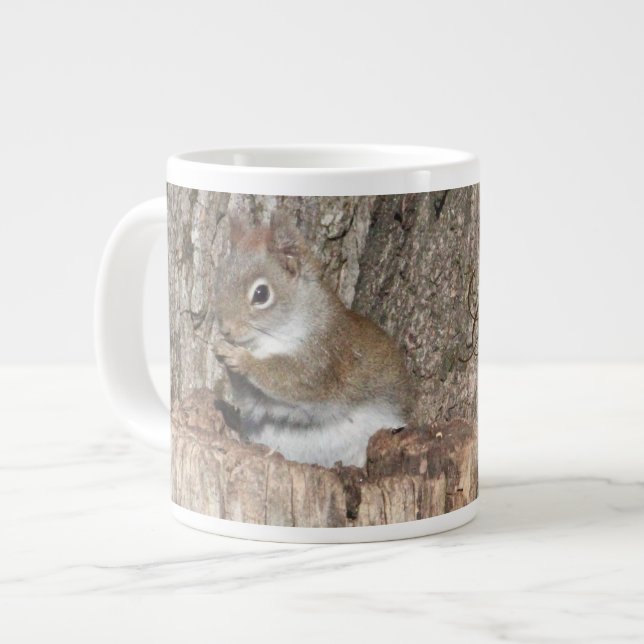 Caneca De Café Grande Aproveite seu café (Frente Esquerda)