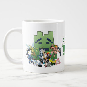 Caneca De Café Grande Aqua Teen Hunger Force Villains