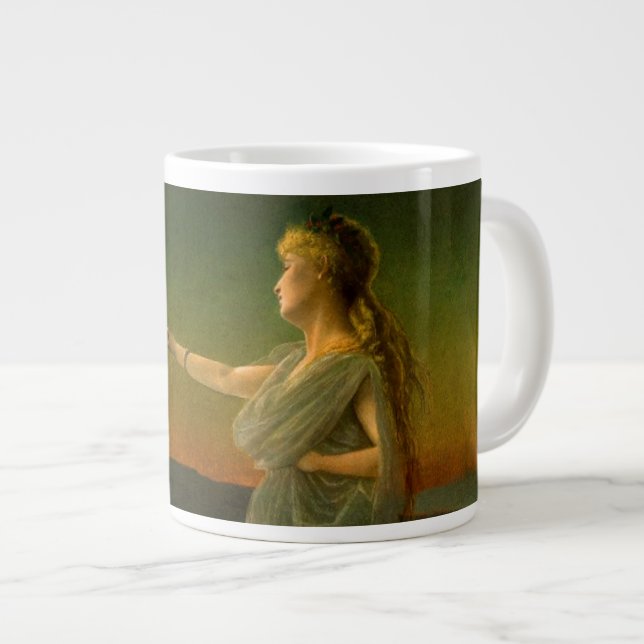 Caneca De Café Grande Ariadne em Naxos John Atkinson Grimshaw (Frente Esquerda)