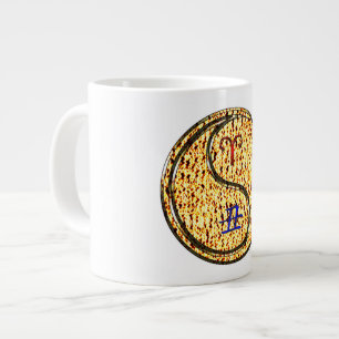 Caneca De Café Grande Áries & Boi de Fogo