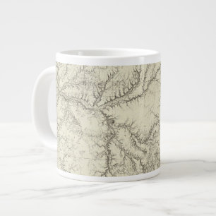 Caneca De Café Grande Arizona Oriental e Novo México Ocidental 2