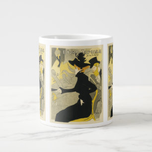 Caneca De Café Grande Art Nouveau, Divã Japonês de Toulouse Lautrec