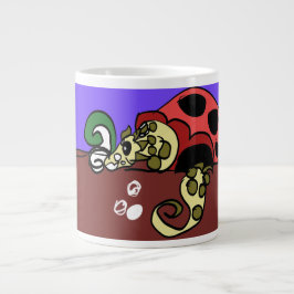 Caneca De Café Grande Arte de enguia