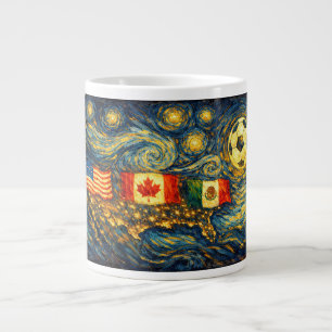 Caneca De Café Grande Arte de Parede de Arte Fina Estilo Van Gogh EUA MX