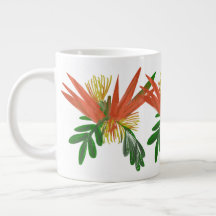 Arte de Vegetação da Planta Ave do Paraíso