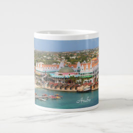 Caneca De Café Grande Aruba, Marina, Fotografia