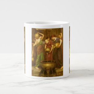 Caneca De Café Grande As Danaides por John William Waterhouse