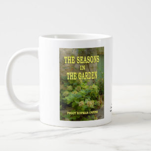 Caneca De Café Grande "As estações no jardim"