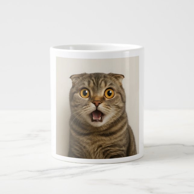 Caneca De Café Grande As lésbicas Comem O Quê Engraçado (Frente)