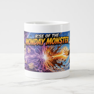 Caneca De Café Grande Ascensão do Monstro de Segunda – Executor de Espre