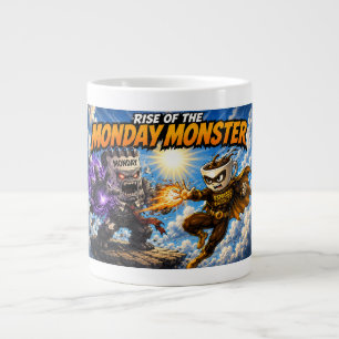 Caneca De Café Grande Ascensão do Monstro de Segunda – Executor de Espre