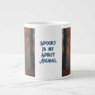 Caneca De Café Grande Assustador é meu Animal Espiritual