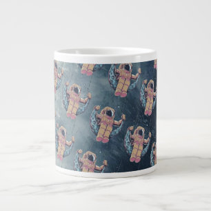 Caneca De Café Grande Astronauta