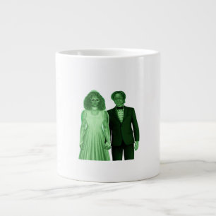 Caneca De Café Grande Até que a morte nos faça parte do clássico Design