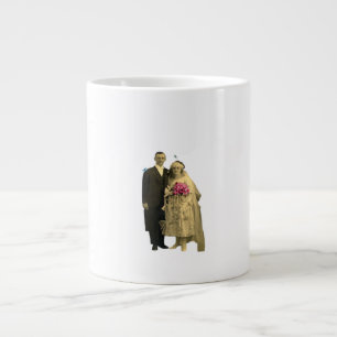 Caneca De Café Grande Até que a morte nos separe do meme clássico