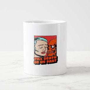 Caneca De Café Grande Até que a morte nos torne clássicos