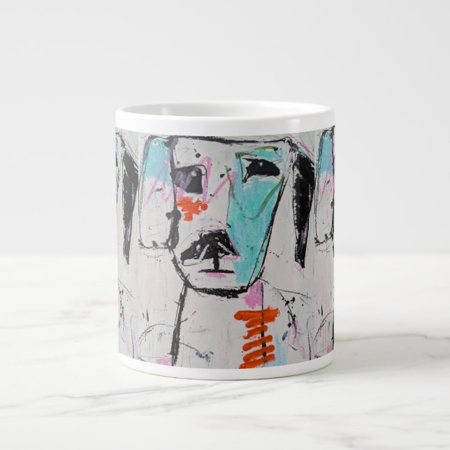 Caneca De Café Grande Atitude Paw-some (Frente)