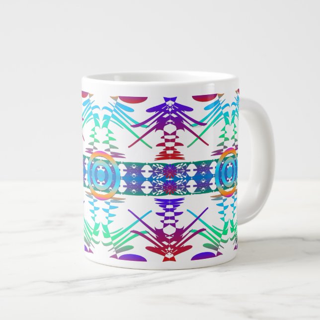 Caneca De Café Grande Attentive Eye to all Trends (Frente Esquerda)