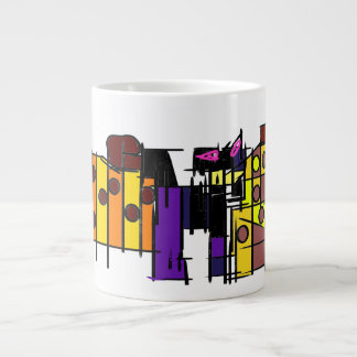 Caneca De Café Grande Autumn Black cat