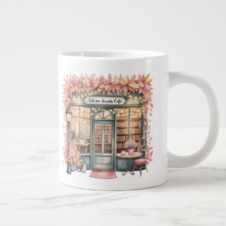 Caneca De Café Grande Autumn Dreams Café Mug — Cozy Floral Bookshop