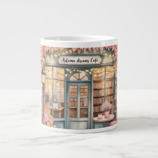 Caneca De Café Grande Autumn Dreams Café Tasses — Cozy Floral Bookshop