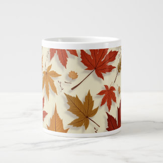 Caneca De Café Grande Autumn Maple Mug