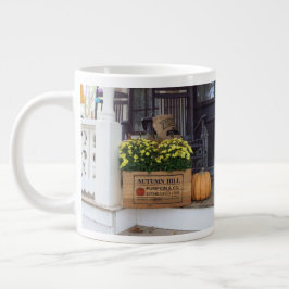 Caneca De Café Grande Autumn Pumpkin - Martha's Vineyard