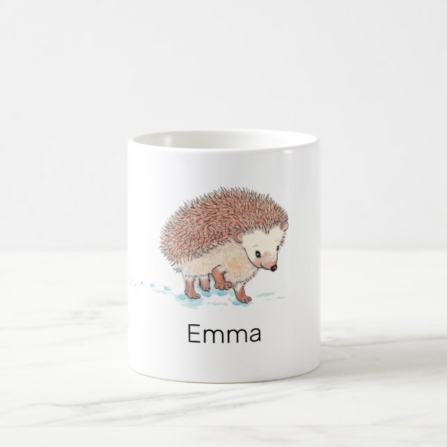 Caneca De Café Grande Aventura de Hedgehog (Centro)