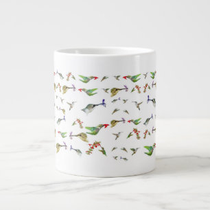 Caneca De Café Grande Aves