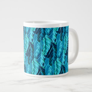 Caneca De Café Grande Aves Tropicais