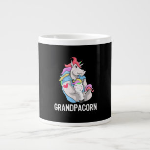 Caneca De Café Grande Avô Do Unicórnio, Avô E Avô