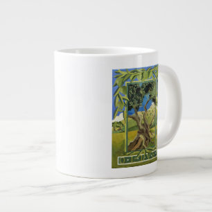 Caneca De Café Grande Azeitonas verdes 2014