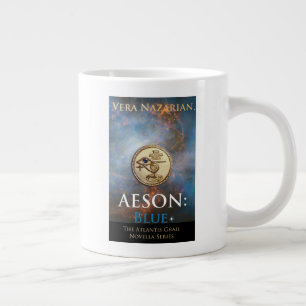 Caneca De Café Grande Azul Novella Mug