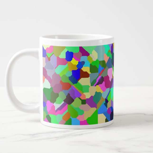 Caneca De Café Grande Azulejo Incluso Mug 20oz (Esquerda)