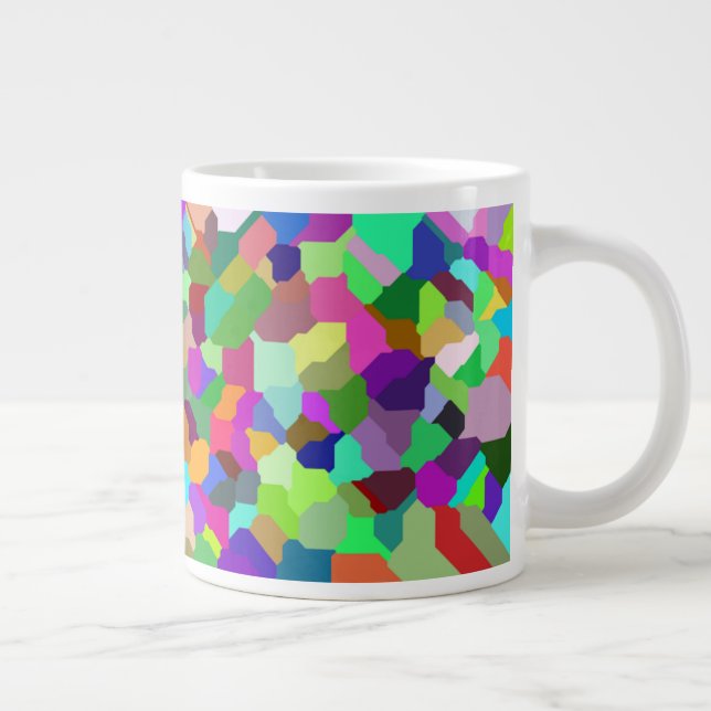 Caneca De Café Grande Azulejo Incluso Mug 20oz (Direita)