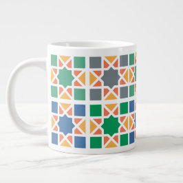 Caneca De Café Grande Azulejos Andaluzes 4