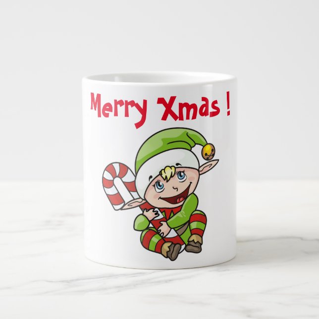 CANECA DE CAFÉ GRANDE BABY ELF (Frente)