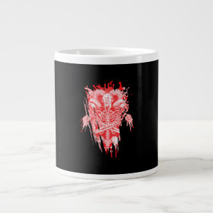 Caneca De Café Grande Bafoma Satânico Da Igreja Da Satã Todos Os Capuz