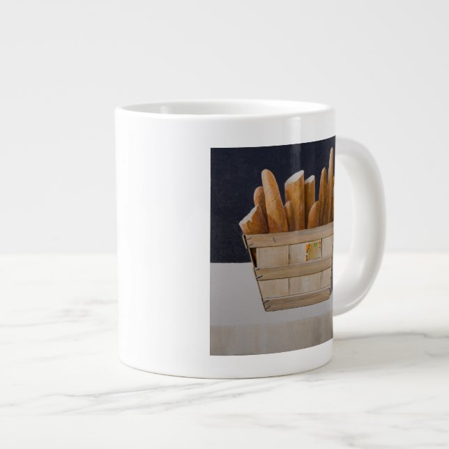 Caneca De Café Grande Baguetes 2010 (Frente Esquerda)