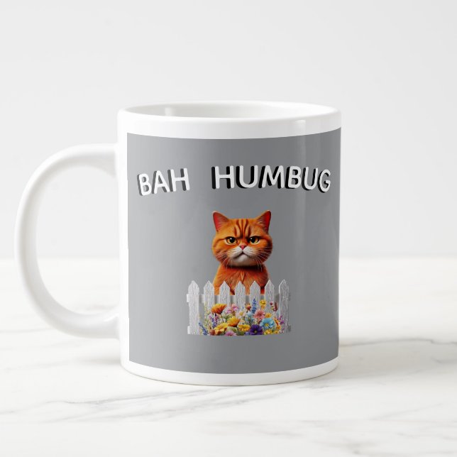 Caneca De Café Grande Bah Humbug (Esquerda)