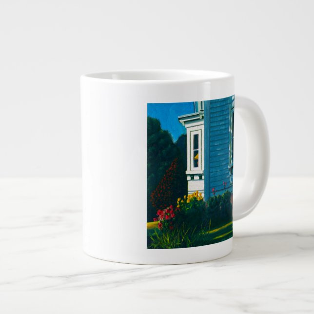 Caneca De Café Grande Baías 2009 de Cape Cod (Frente Esquerda)