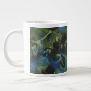 Caneca De Café Grande Bailarinas Azuis de Edgar Degas, Impressionismo Vi