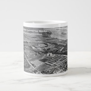 Caneca De Café Grande Baldwin Locomotive Works, Eddystone Pennsylvania